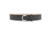 2-1/4&quot; Basketweave Leather River Belt with Nickel Buckle