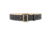 2-1/4" Basketweave Leather Sam Brown 2 Row Stitch Duty Belt with Gold Buckle