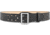 DutyMan 2-1/4inch Basketweave Leather Sam Brown 2 Row Stitch Duty Belt With Nickel Buckle DTY-1021-44-9001