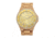 Earth Centurion Watch, Gold/Khaki/Tan, One Size, ETHEW6001