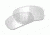 Edge Eyewear Acid Gambit Replacement Lenses, Clear Vapor Shield, 9456