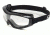 Edge Eyewear Golan Low Profile Vented Safety Goggle w/ Clear Lens HG111