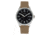 Elevon Bandit Leather-Band Watch w/Date, Tan/Black, One Size, ELE118-3, EDEMO1