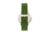 Elevon Northrop Leather-Band Watch, Green/Black, ELE110-3