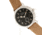 Elevon Northrop Leather-Band Watch, Tan/Black, ELE110-4