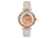 Empress Anne Automatic Semi-Skeleton Leather-Band Watch, White, One Size, EMPEM3104