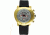 Equipe Grille Watches - Men's - 54mm Case, Quartz Movement, Black/Gold, One Size, EQUE208