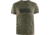 Fjallraven Logo T-Shirt - Mens, Dark Olive, Small, F87310-633-S