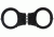 Fox Outdoor Handcuffs, Detective - Double Lock - 3 Hinges - Black 099598394103
