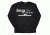 Fox Outdoor Long Sleeve Imprinted T-Shirt, American Navy - Black, Medium, 64-6342 M