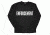 Fox Outdoor Long Sleeve Imprinted T-Shirt, Enforcement - Black - White Imprint, Extra Large, 64-6499 XL