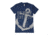 Fox Outdoor Navy One-Sided Imprinted T-Shirt, Navy Anchor / Navy, Medium 63-531 M