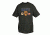 Fox Outdoor Navy One-Sided Imprinted T-Shirt, USN with Logos / Navy, Large, 64-43 L