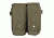 Fox Outdoor Rip-Away AR-15/AK 47 Dual Mag Pouch, Olive Drab, 57-0200