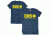 Fox Outdoor Two-Sided Imprinted T-Shirt - Men's, Large, EMS - Navy - Gold Imprint, 64-627 L
