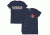 Fox Outdoor Two-Sided Imprinted T-Shirt - Men's, Large, Fire Rescue/Navy/Red/White Imprint, 64-624 L
