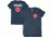 Fox Outdoor Two-Sided Imprinted T-Shirt - Men's, Large, Hot &amp; Wet / Navy, 64-6260 L