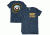 Fox Outdoor Two-Sided Imprinted T-Shirt - Men's, Medium, Navy Veteran / Navy, 63-4851 M