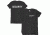 Fox Outdoor Two-Sided Imprinted T-Shirt - Men's, Large, Black/Security/White Imprint, 64-609 L