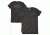 Fox Outdoor Two-Sided Imprinted T-Shirt - Men's, Extra Large, Thin Blue Line / Black, 63-482 XL