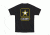 Fox Outdoor Youths Imprinted T-Shirt, Army Star - Black, Large, 64-801 L