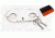 Fury Double Lock Thumbcuff w/Pouch &amp; Keys FP15903