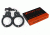 Fury Single Lock Handcuff w/Keys, Black FP15911