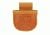 GPS Leather Double Shell Pouch Basket Weave holds 50 shells GPS-L760-2