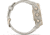 Garmin fenix 8 AMOLED 43mm GPS Watch, Sapphire, Soft Gold with Fog Gray/Dark Sandstone Silicone Band, 010-02903-10