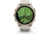 Garmin fenix 8 AMOLED 43mm GPS Watch, Sapphire, Soft Gold with Fog Gray/Dark Sandstone Silicone Band, 010-02903-10