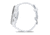 Garmin Venu 3 Watch, Silver Stainless Steel Bezel w/ Whitestone Case and Silicone Band, 010-02784-00