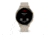 Garmin Venu 3S Watch, Soft Gold Stainless Steel Bezel w/ French Gray Case and Silicone Band, 010-02785-02