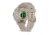 Garmin Venu 3S Watch, Soft Gold Stainless Steel Bezel w/ French Gray Case and Silicone Band, 010-02785-02