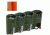 GG&amp;G Battery Caddy CR-123,Pack of 4,Orange GGG-1492