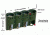 GG&amp;G Battery Caddy CR-123,Pack of 4,Green GGG-1361