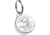 Glow Rhino Waypoint Compass, Tritium Keychain Compass, Aluminum with Satin Finish, COMPASS-001-AL