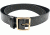 Gould &amp; Goodrich Pants Garrison Belt, 38, Brass Buckle, Black, B52-38BR