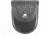 Gould &amp; Goodrich K-Force Double Handcuff Case, Nickel, Black Weave, K596W