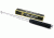 Guard Dog Security 16in Steel Baton w/ Rubber Grip Handle, Nylon Sheath w/ Ring, 2-Part Box, Silver BT-GD16SL