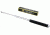 Guard Dog Security 21in Steel Baton w/ Rubber Grip Handle, Nylon Sheath w/ Ring, 2-Part Box, Silver BT-GD21SL