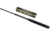 Guard Dog Security 26in Steel Baton w/ Rubber Grip Handle, Nylon Sheath w/ Ring, 2-Part Box, Black BT-GD26BK