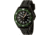 H3 Tactical H3.15014 Green Shadow 1 Mens Watch - Black Dial, Black Rubber Band, Green Bezel 