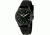 H3 Tactical H3.602431.09 Colors Mens Watch - Black Rubber Band, Black Dial, Green Markers
