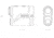 Hawke Sport Optics Endurance 1500 Laser Range Finder, Black, 41212