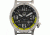 Hazard 4 HeavyWaterDiver BlackTie B Ti Bracelet Yellow GMT, Silver, HWD-TI-B-G-Y-KW-GGYG