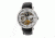 Heritor Automatic Aries Skeleton Bracelet Watch, silver  black HERHR4404
