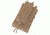 High Speed Gear HSGI Belt Mounted Double Decker TACO, Coyote Brown 13DD00CB
