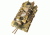High Speed Gear HSGI Belt Mounted Double Decker TACO, MultiCam 13DD00MC