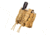 High Speed Gear HSGI LEO Platform Open Adaptable Pistol Pouch, Coyote Brown, 13PC10CB