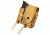 High Speed Gear Leo Taco MOLLE Covered Pouch, Coyote Brown, 18PC00CB